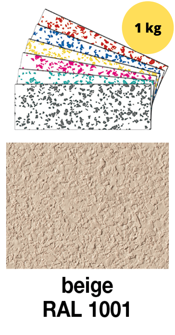 MUREXIN čipsy posypové VF 3, RAL 1001 beige (1 kg) 9002689161523 16152 MRX0016152 stavebná chémia materiály pre liate podlahy shopaquatica.com