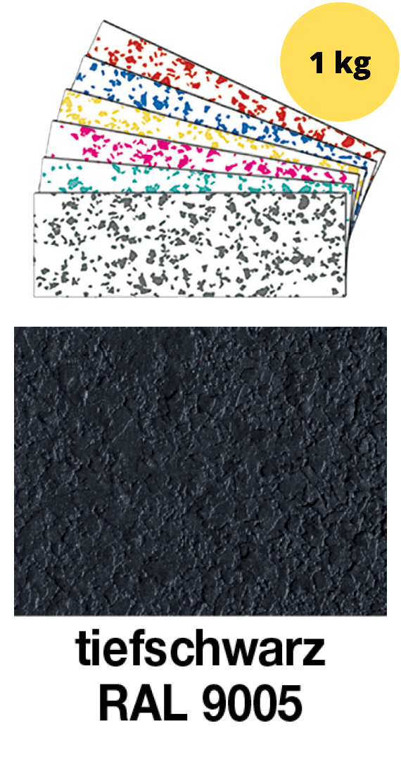 MUREXIN čipsy posypové VF 3, RAL 9005 tiefschwarz (1 kg) 9002689161639 16163 MRX0016163 stavebná chémia materiály pre liate podlahy shopaquatica.com