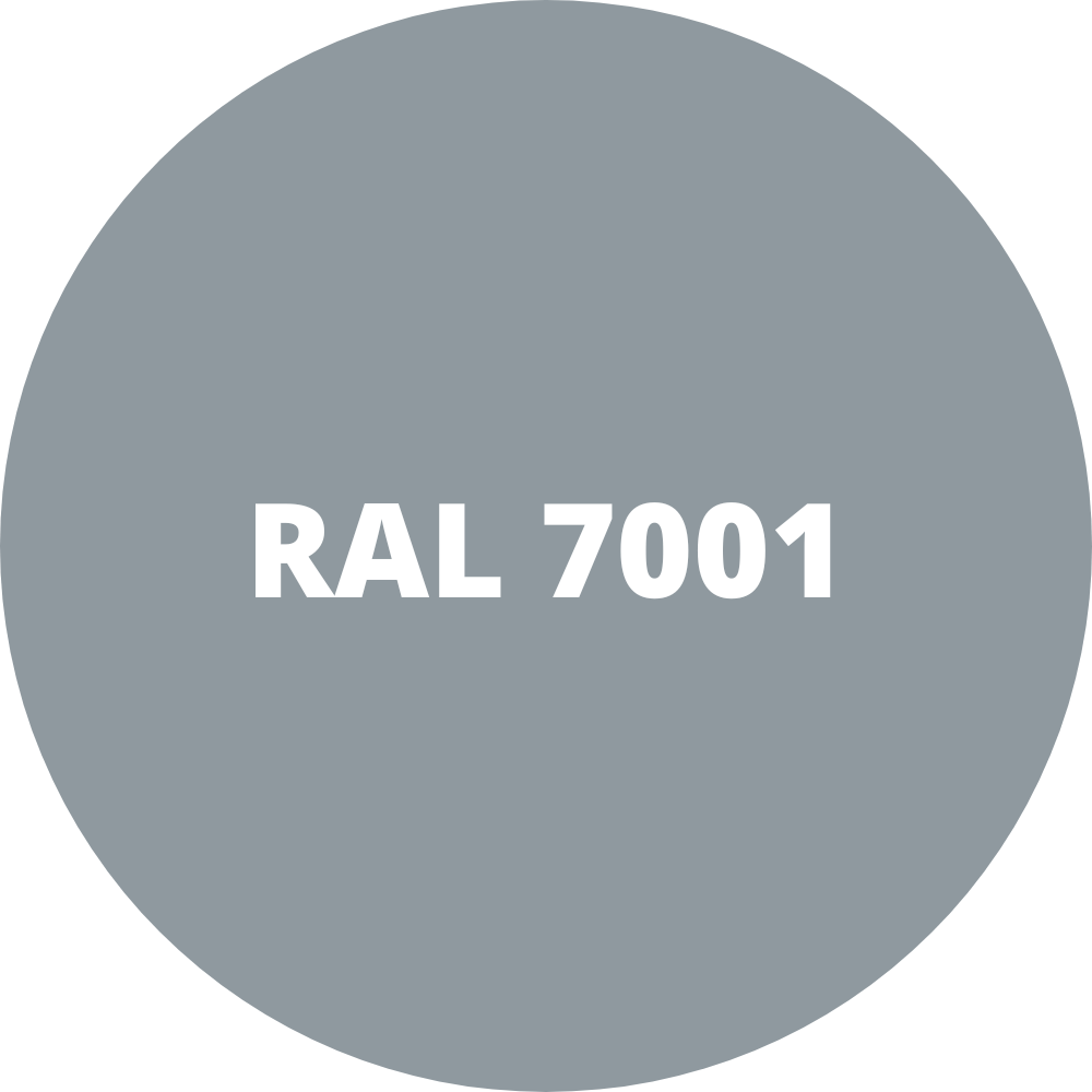 RAL 7001, farba, Striebrošedá, MUREXIN