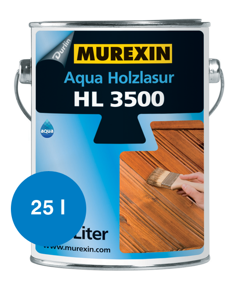 MUREXIN lazúra na drevo Aqua HL 3500 bezfarebná (25 l) 31006 MRX0031006 shopaquatica.com