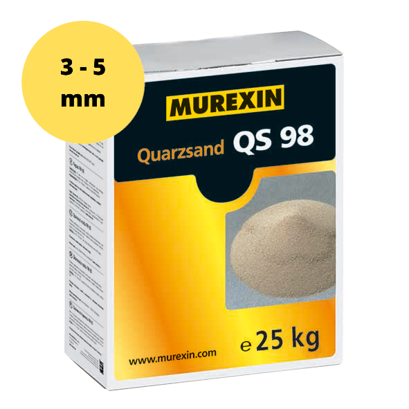 MUREXIN piesok kremičitý 3 - 5 mm (25 kg) 9002689162575 16257 MRX0016257 stavebná chémia materiály pre liate podlahy shopaquatica.com