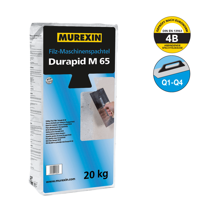 MUREXIN stierka hladená striekaná Durapid M 65 (20 kg) 16689 MRX0016689 shopaquatica.com