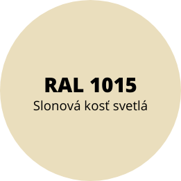 RAL 1015 Slonová kosť svetlá shopaquatica.com