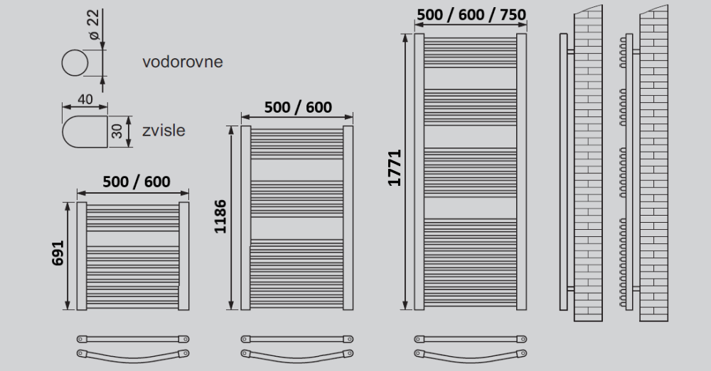 VIESSMANN radiátor rebríkový kúpeľňový, biely radiátor, bočné pripojenie, kúpeľňový radiátor priamy 691x500, 7198431, radiátor výška 691 mm, radiátor dĺžka 500 mm, radiátor hĺbka  mm, Viessmann radiátory, teplovodný radiátor, kvalitné radiátory do kúpeľne, najlacnejšie radiátory do kúpeľne, kúpeľňové rebríky, rebríky do kúpeľne, biele radiátory do kupeľne, ohrievač do kupeľne, kúpeľňový sušiak uterákov, rozmery