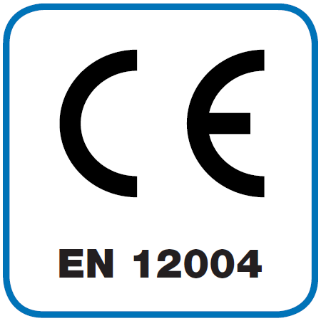 MAPEI, norma, certifikát CE EN 12004