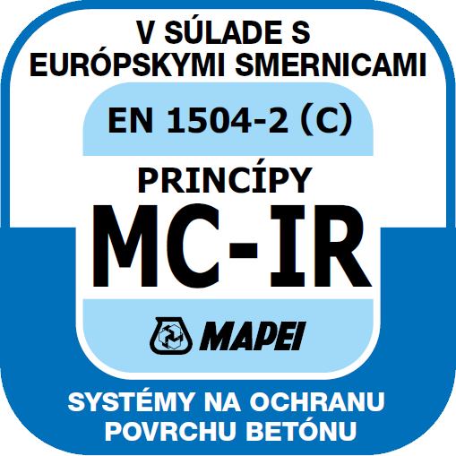 norma EN 1504-2 (C) MC-IR