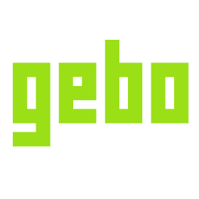 Gebo, logo, tvarovky