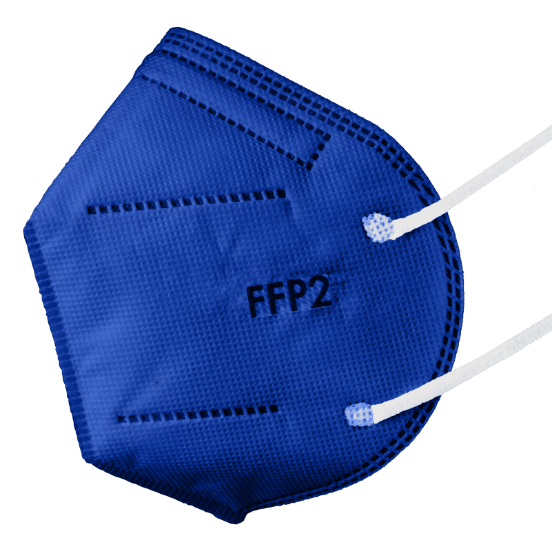 MEDICAL respirátor FFP2, modrý tmavý (20 ks) BMG0215020 shopaquatica.com
