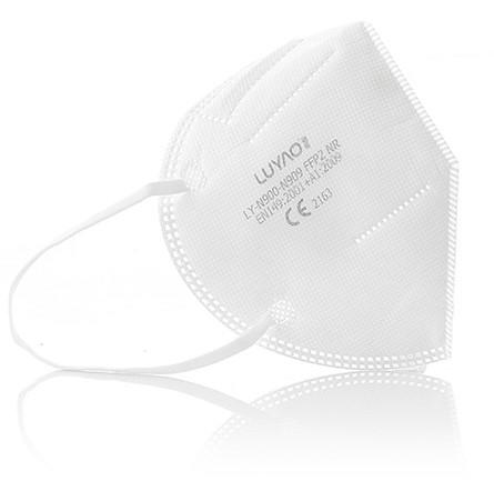 LUYAO respirátor FFP2, biely (6 ks) MDM0082 shopaquaticacom
