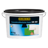 MUREXIN farba fasádna silikátová Supra SK 60, biela (20 kg), 15340, MRX0015340, 9002438153403, náter, kvalitný náter, farby, kvalitné farby, oteruodolná farba