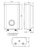 ELÍZ ohrievač vody elektrický prietokový tlakový Compact ELX 12