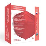 TEX-TECH respirátor FFP2 Premium, červený (5 ks) MDM0072 shopaquatica.com
