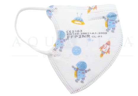 CHUNLAN respirátor detský FFP2, pre chlapcov (10 ks)