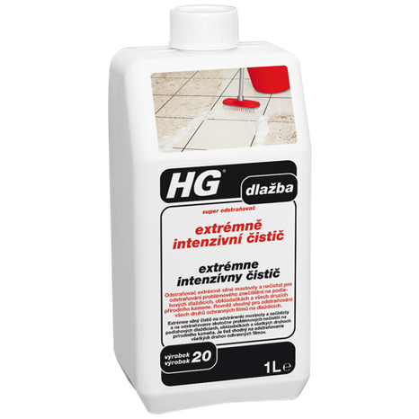 HG čistič na dlažbu a prírodný kameň extrémne intenzívny (1 l)