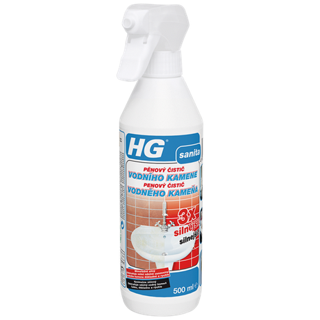 HG čistič vodného kameňa penový extra silný (500 ml)