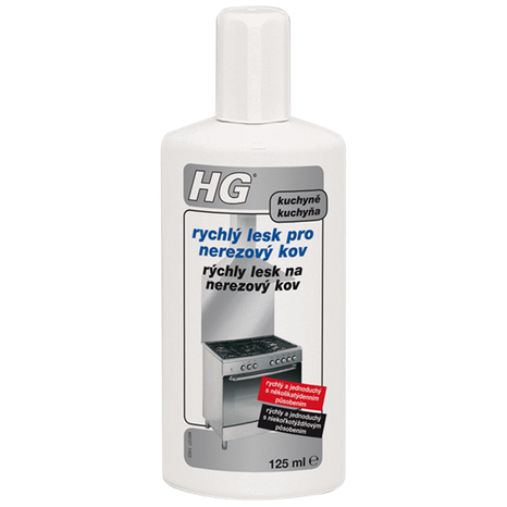 HG lesk rýchly na nerez (125 ml)