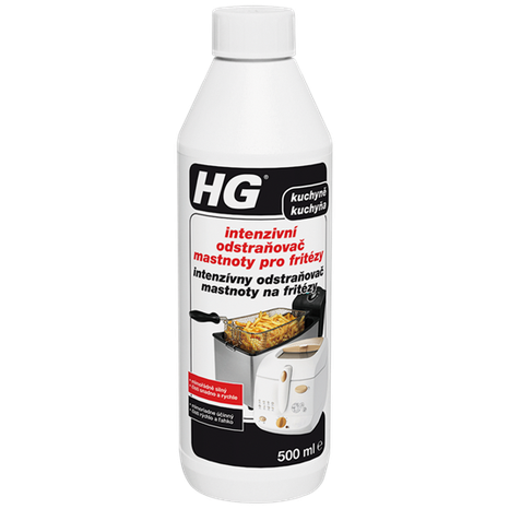 HG odstraňovač mastnoty pre fritézy (500 ml)