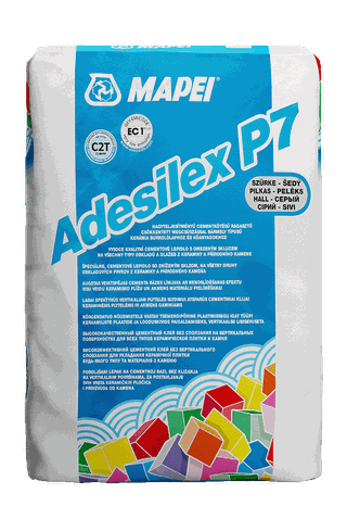 MAPEI malta lepiaca Adesilex P7, šedá (25 kg)