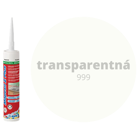 MAPEI silikón Mapesil Z Plus 999, transparentný (280 ml)