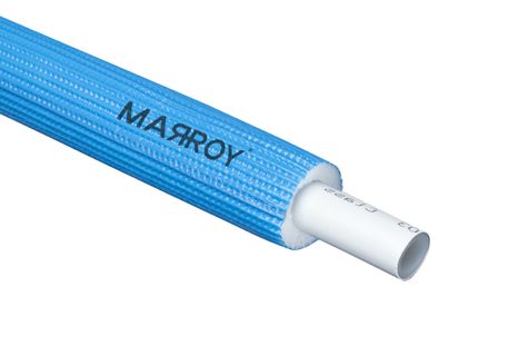 MARROY rúra plasthliníková PE-RT / AL / PE-RT 20 x 2 (kotúč 50 m) s izoláciou, modrá