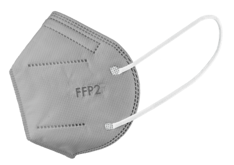 MEDICAL respirátor FFP2, šedý (20 ks)