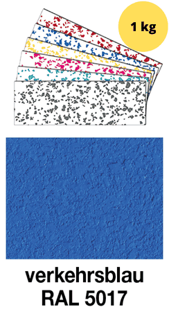 MUREXIN čipsy posypové VF 3, RAL 5017 verkehrsblau (1 kg)