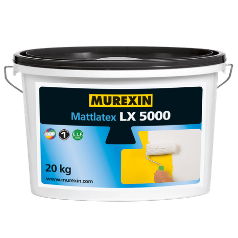 MUREXIN farba interiérová HBW1 Mattlatex LX 5000 (20 kg)