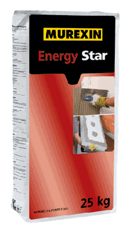 MUREXIN malta lepiaca cementová Energy Star (25 kg)