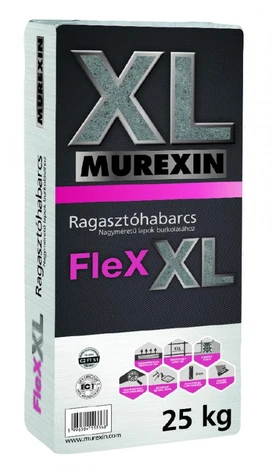 MUREXIN malta lepiaca pružná Flex XL (25 kg) s vláknami