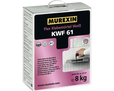 MUREXIN malta lepiaca pružná KWF 61 (8 kg) bezprašná biela