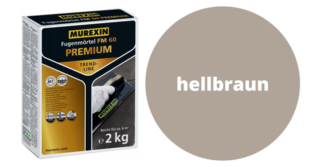 MUREXIN malta škárovacia FM 60 Premium Trend (2 kg) helbraun