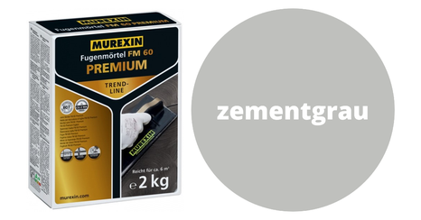 MUREXIN malta škárovacia FM 60 Premium Trend (2 kg) zementgrau