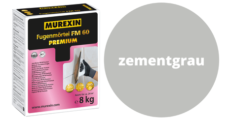 MUREXIN malta škárovacia FM 60 Premium Trend (8 kg) zementgrau