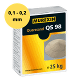 MUREXIN piesok kremičitý 0,1 - 0,2 mm (25 kg)
