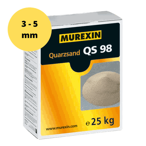 MUREXIN piesok kremičitý 3 - 5 mm (25 kg)