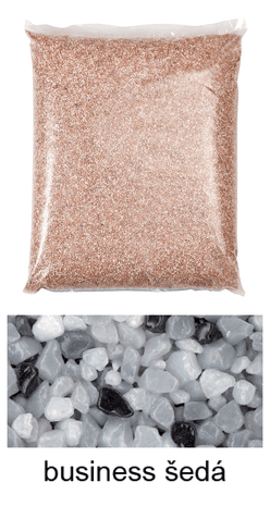 MUREXIN piesok mramorový Colorit MG 24, business šedá (25 kg)