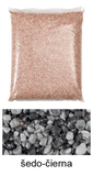 MUREXIN piesok mramorový Colorit MG 24, šedo-čierna (25 kg)