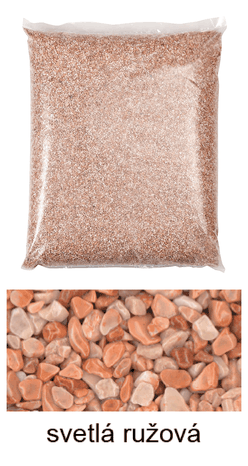 MUREXIN piesok mramorový Colorit MG 24, svetlá ružová (25 kg)