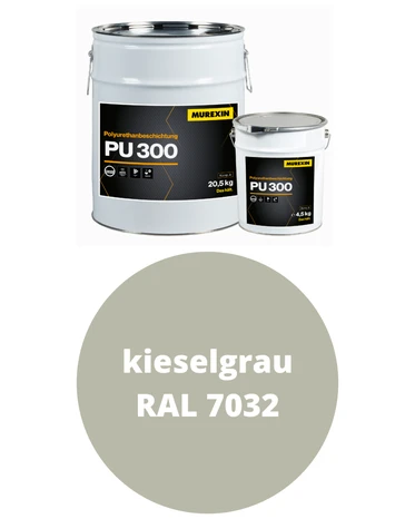 MUREXIN stierka polyuretánová PU 300, RAL 7032 (25 kg)