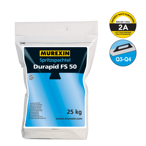 MUREXIN stierka striekaná Durapid FS 50 (25 kg)